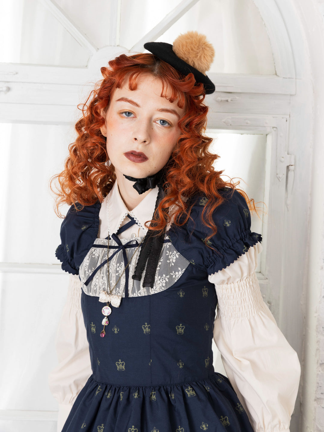 ロイヤルマリンベレーVictorian maidenヴィクトリアンメイデン ミニベレー - Victorian maiden - クラシカルロリィタブランド