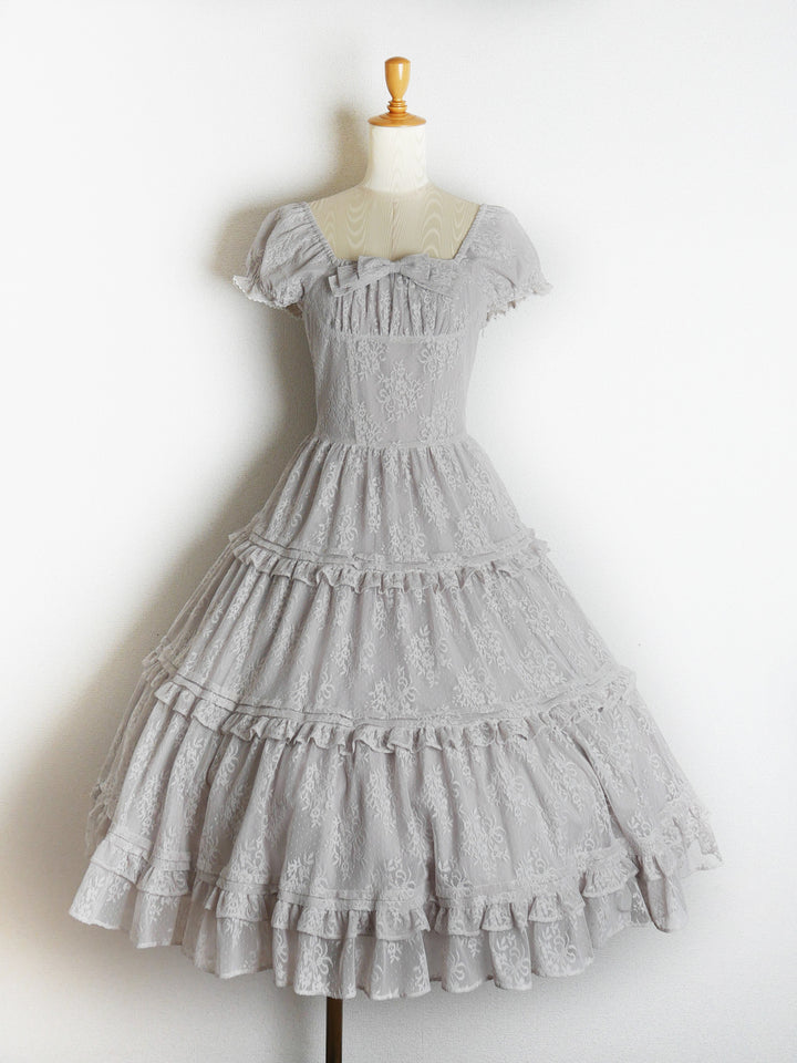 引*‧様 Victorian maiden レーシーブーケティアードドレス　ペー レーシーブーケティアードドレス - Victorian maiden - クラシカル