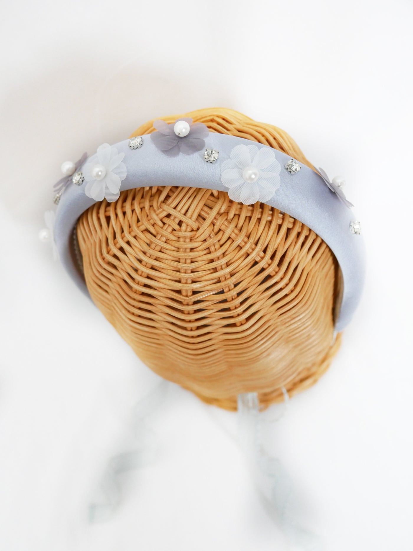 シアーフラワーカチューシャ