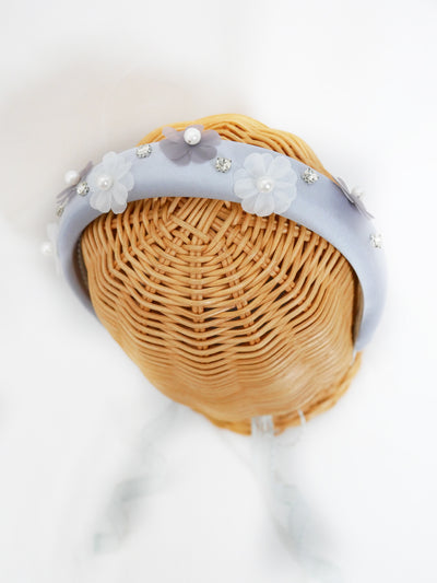 シアーフラワーカチューシャ