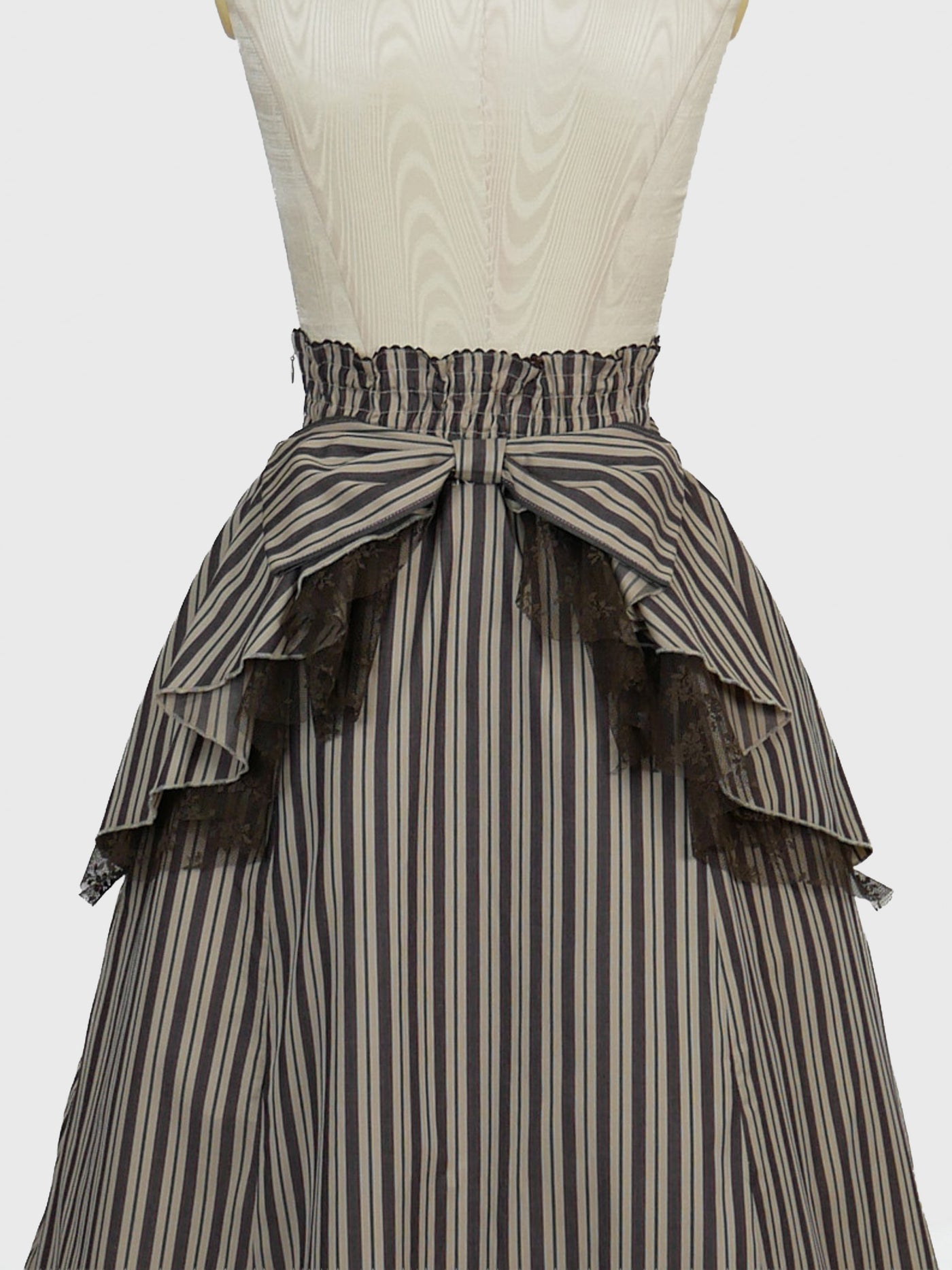 レジメンラッフルリボンスカート - lolita fashion japan【Victorian