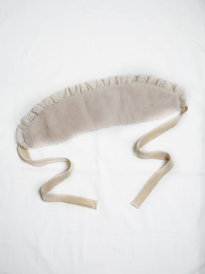 アンティークフェイクファーハーフボンネット