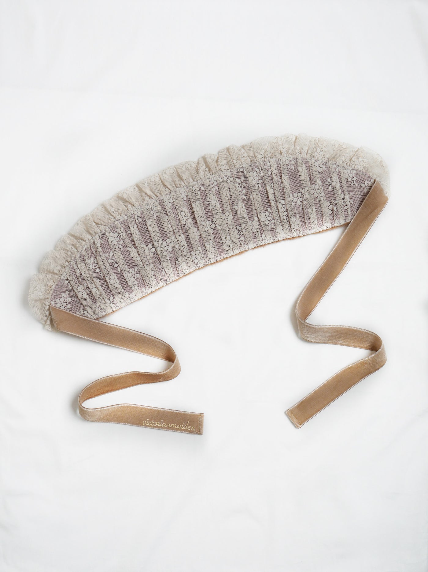 アンティークフェイクファーハーフボンネット