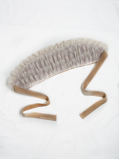 アンティークフェイクファーハーフボンネット