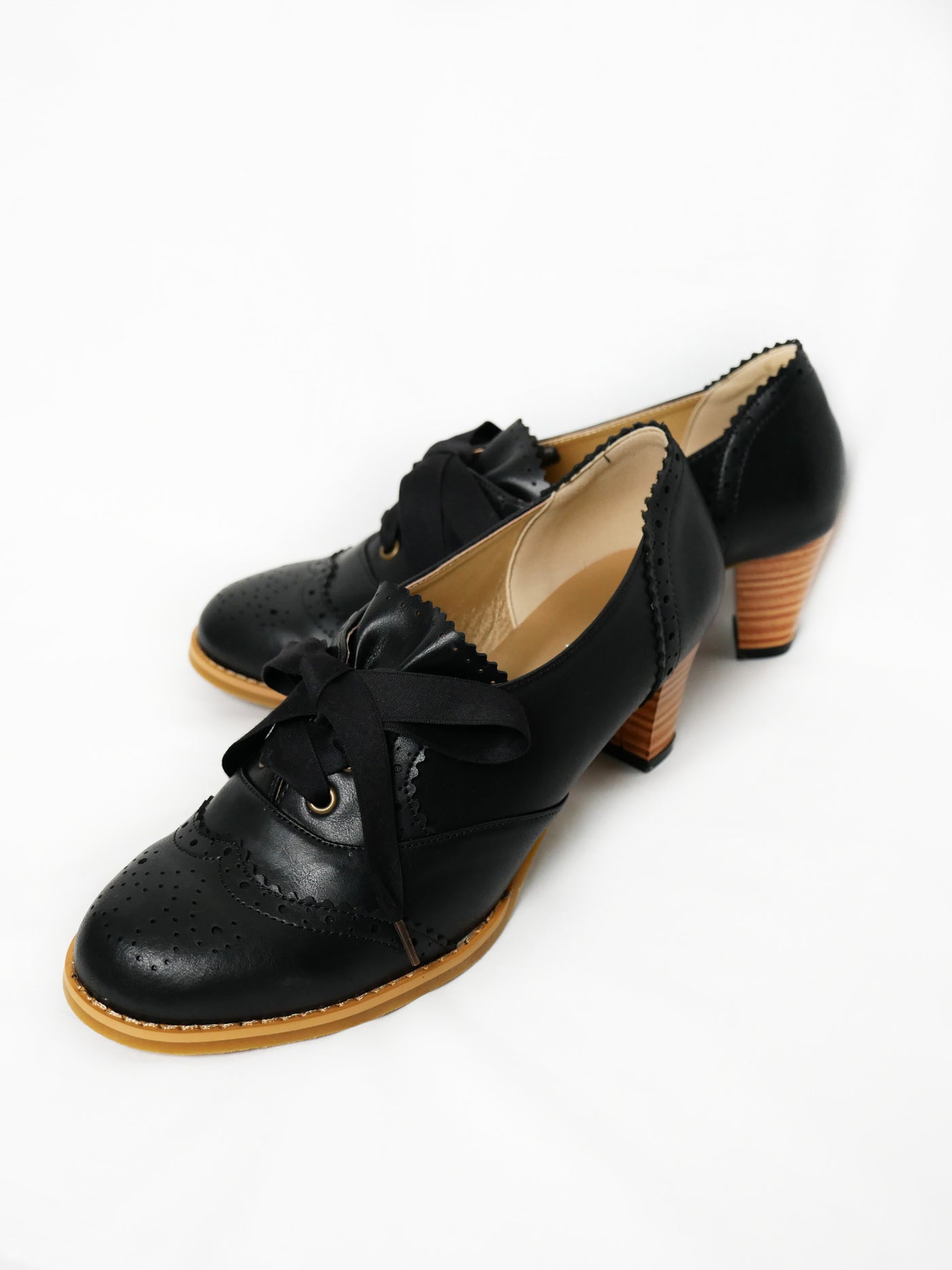 Victorianレースアップシューズ