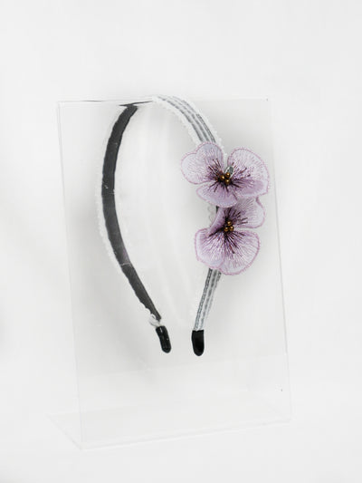 ツインパンジーカチューシャ