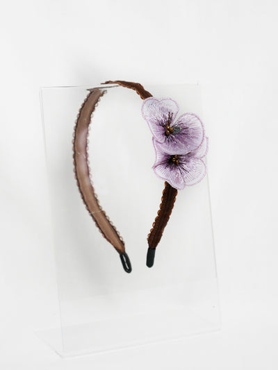 ツインパンジーカチューシャ