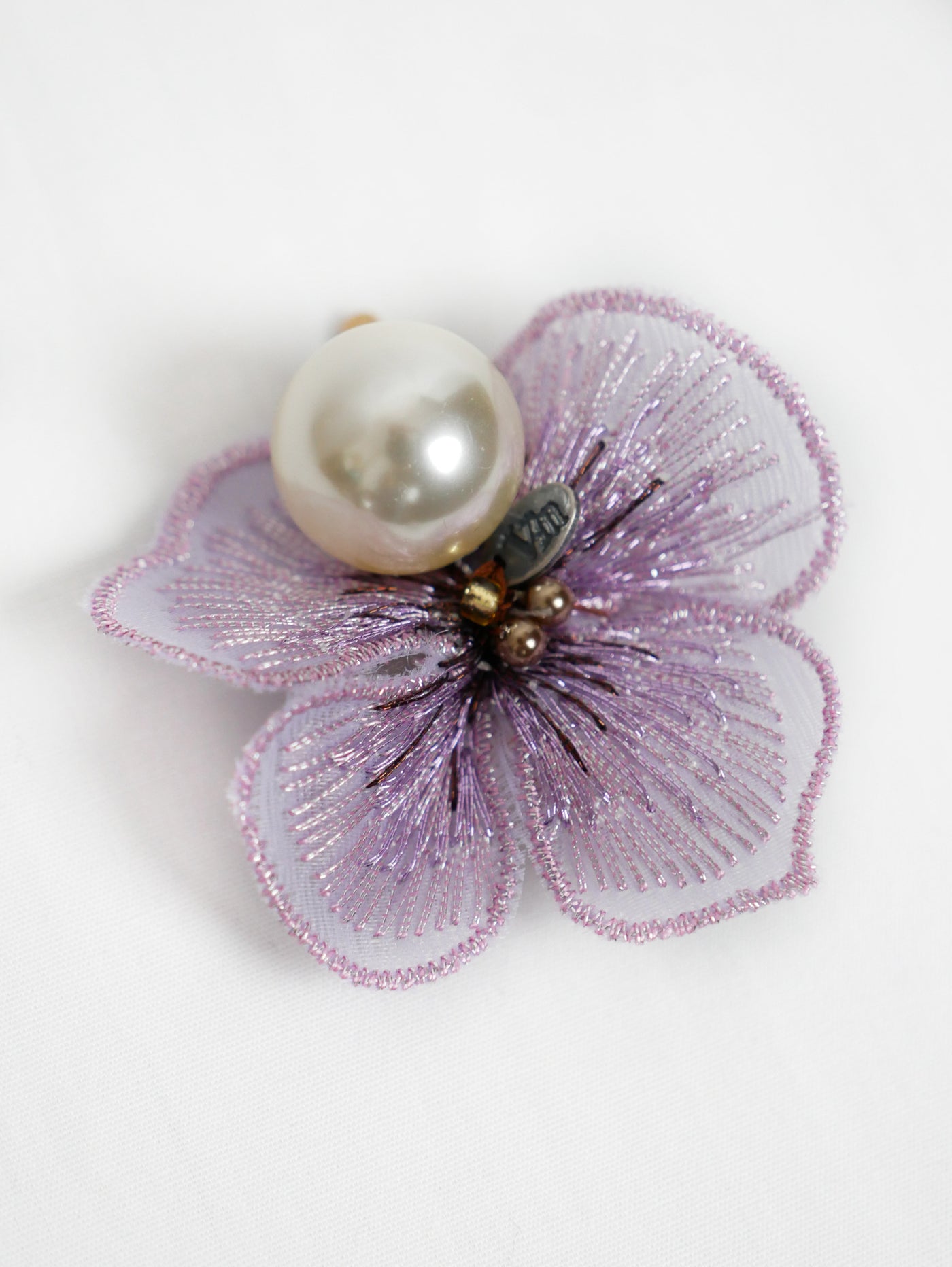 パンジーヘアクリップ