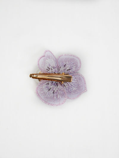 パンジーヘアクリップ