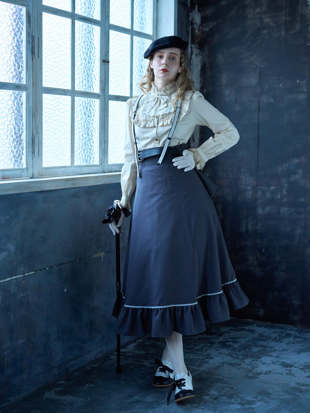 ナイツネヴァーラッフルリボンスカート - Victorian maiden