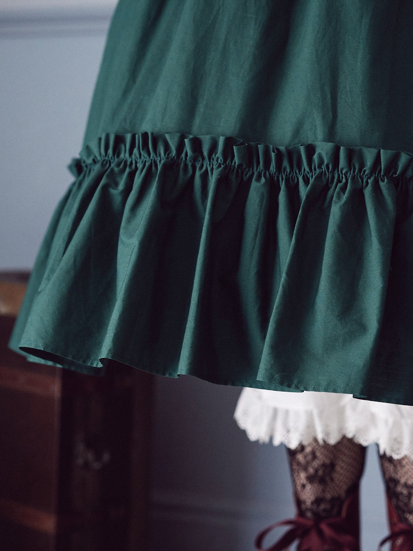 ノーブルサテンマロリードレス