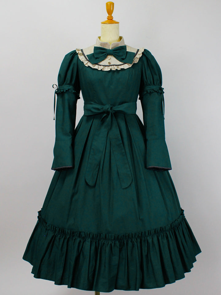 ノーブルサテンマロリードレス - Victorian maiden - クラシカル