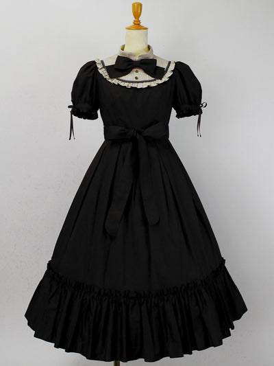 ノーブルサテンマロリードレス