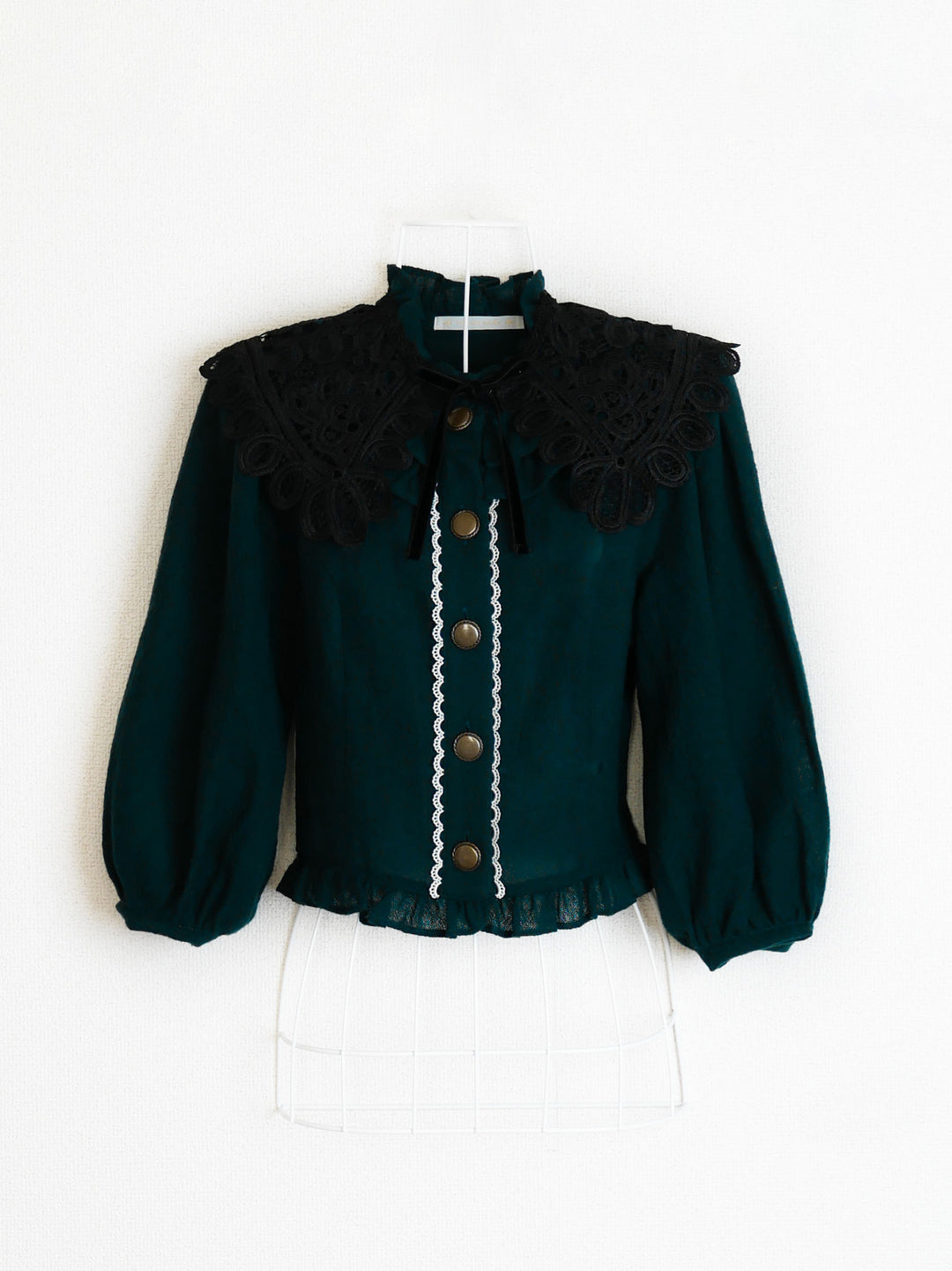 み*り様 一度着用Victorian maiden レディレースキャノチェ （ボ レースカラーボレロ【受注期間:10/3 12:00 - 10/7 10:00