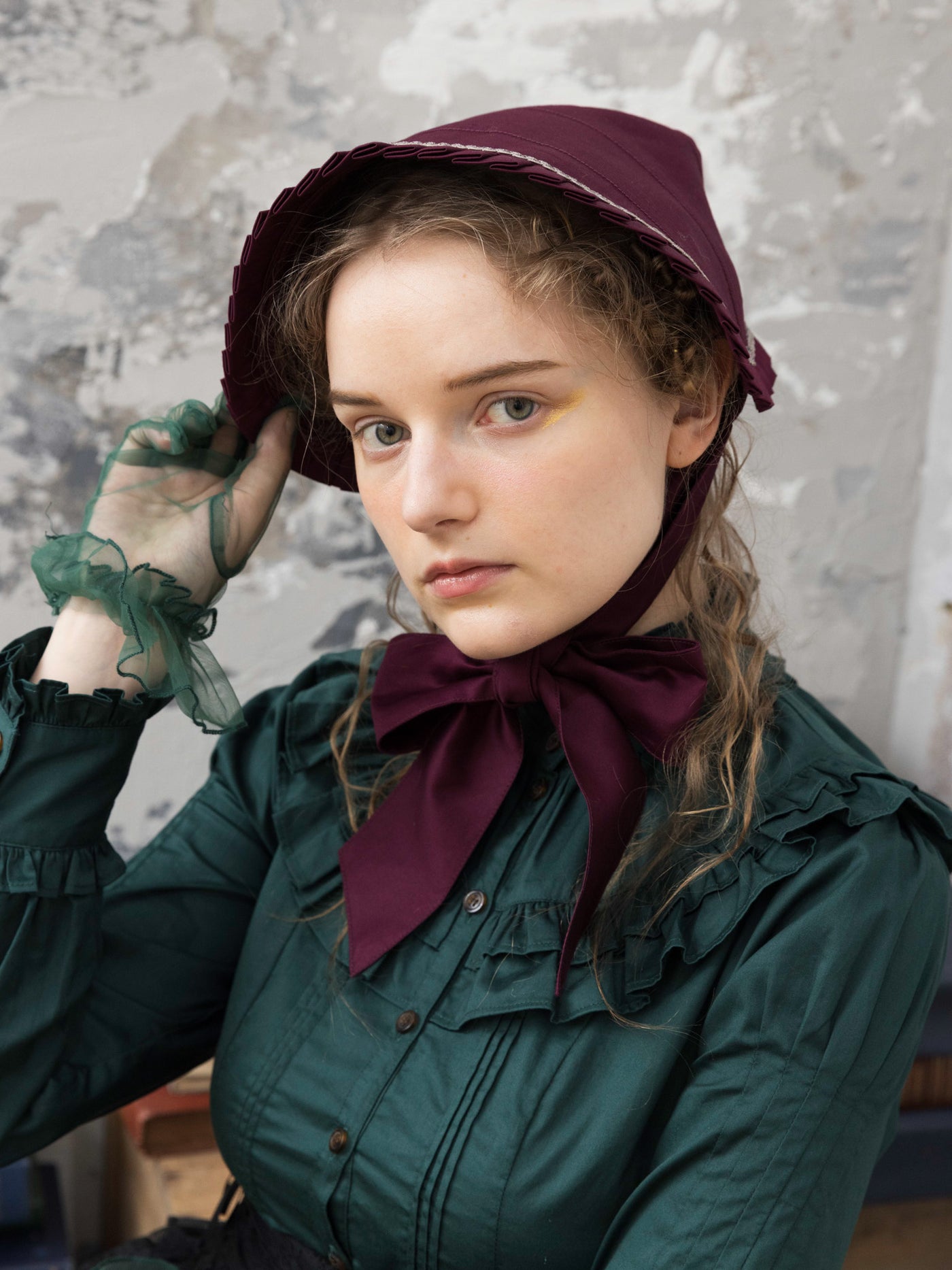 ノーブルサテンボンネット