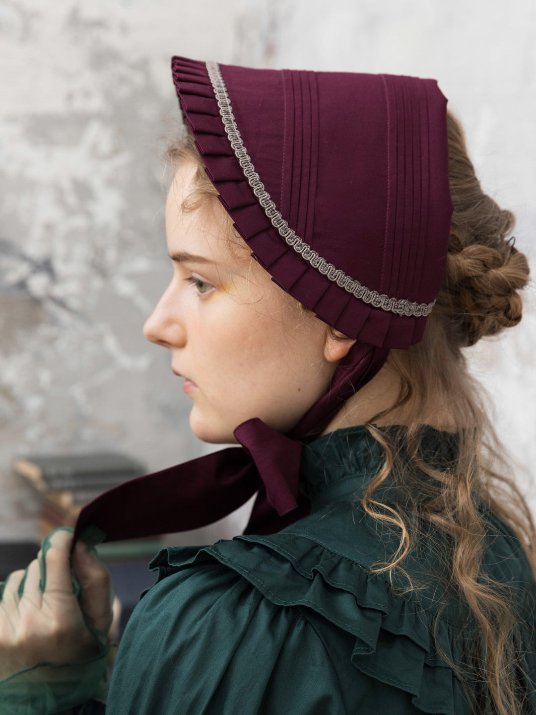 Victorian maiden ノーブルサテンハーフボンネット ノーブルサテンボンネット【受注期間:10/3 12:00 - 10/15 10:00