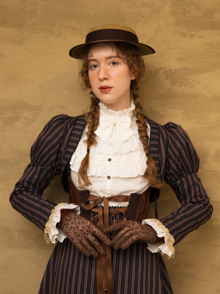 レースハーネスコルセットベルト - Victorian maiden - クラシカル