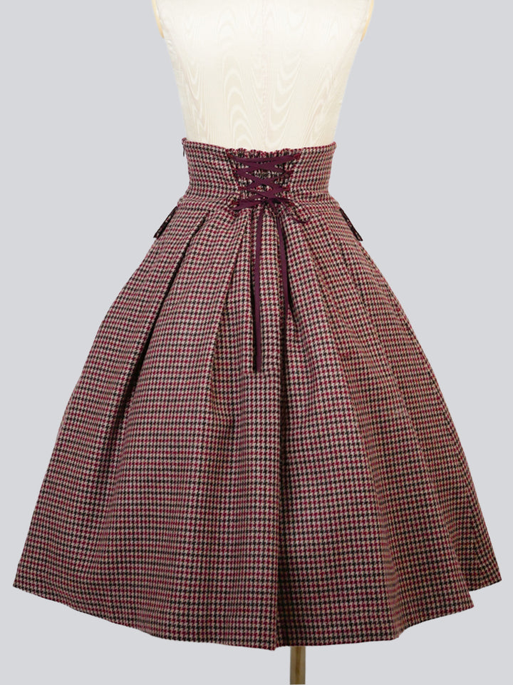レディシャーロックコルセットスカート - lolita fashion japan