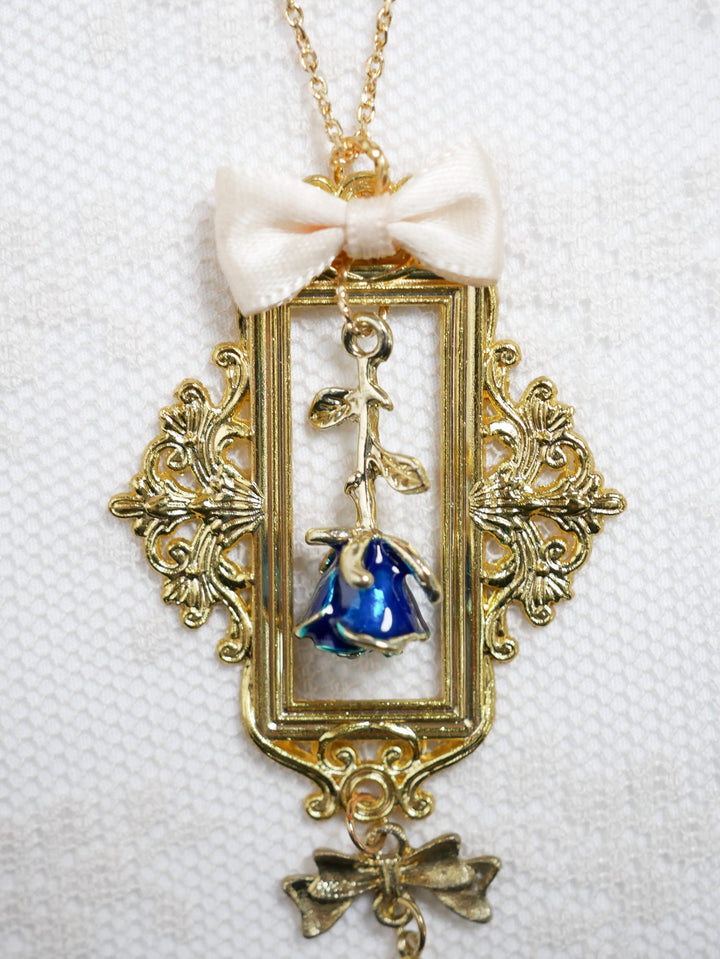 フレームローズネックレス - Victorian maiden - クラシカルロリィタ