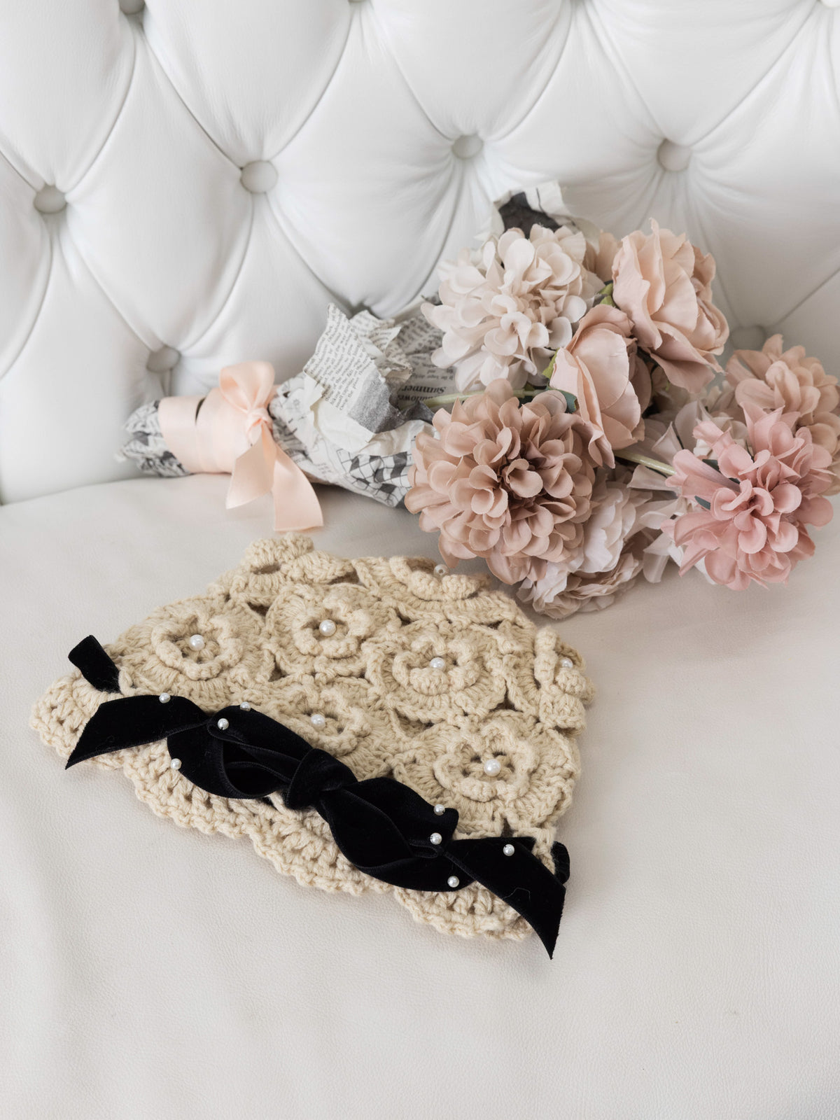 フラワークロッシュハット