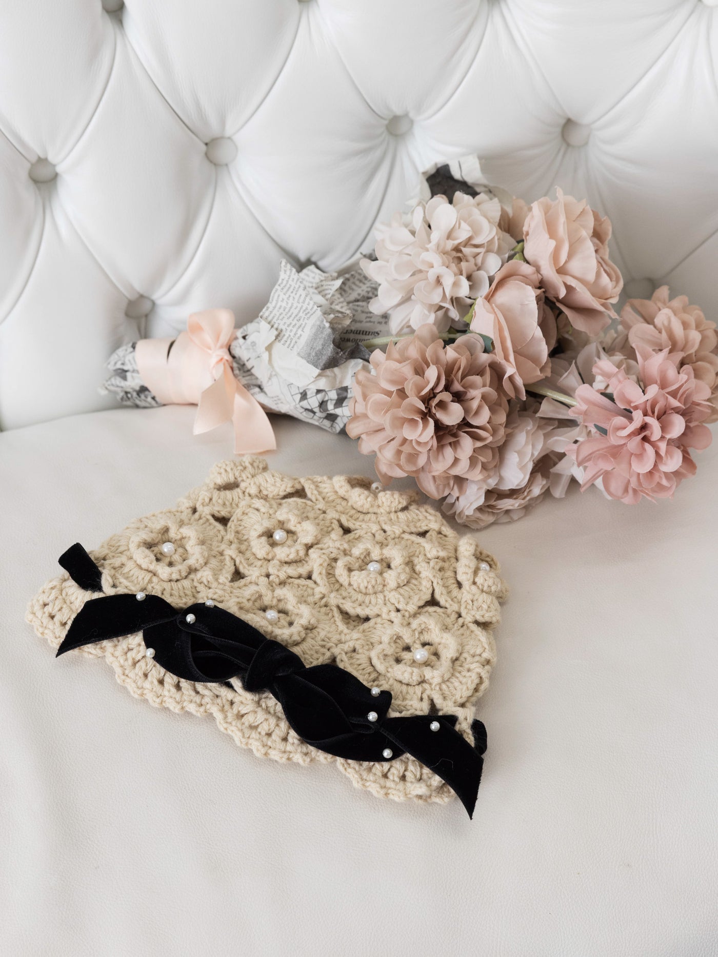 フラワークロッシュハット